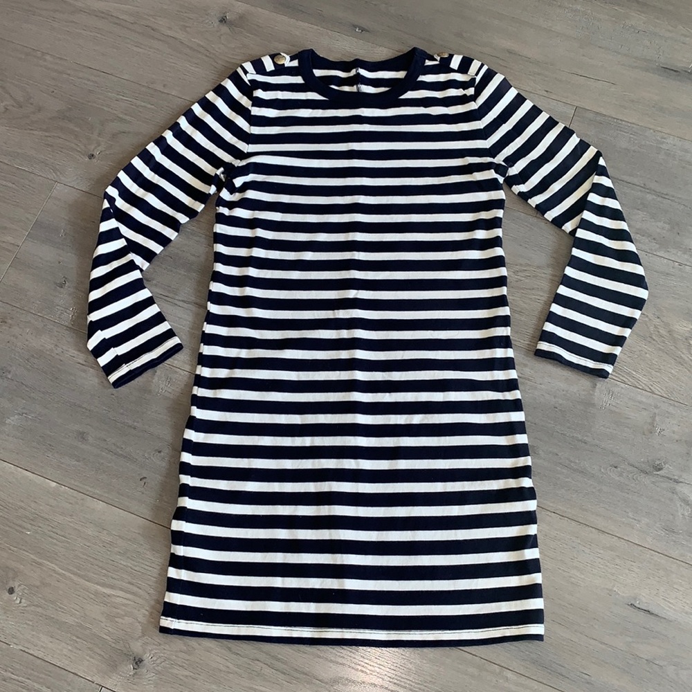 Navy/Cream Dress XS/Small